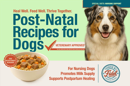 TBF’s Special Diet Recipes - Nursing Support