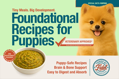TBF’s Special Diet Recipes - Puppies