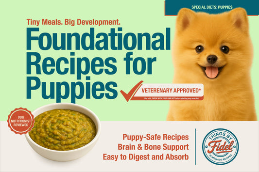 TBF’s Special Diet Recipes - Puppies